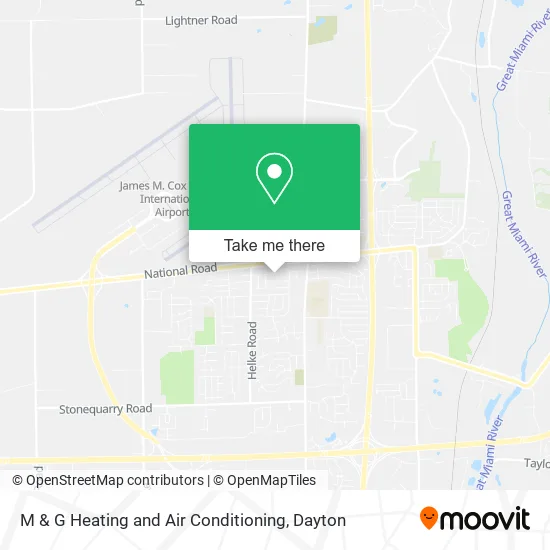Mapa de M & G Heating and Air Conditioning
