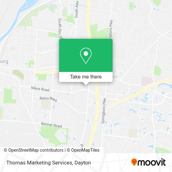 Thomas Marketing Services map