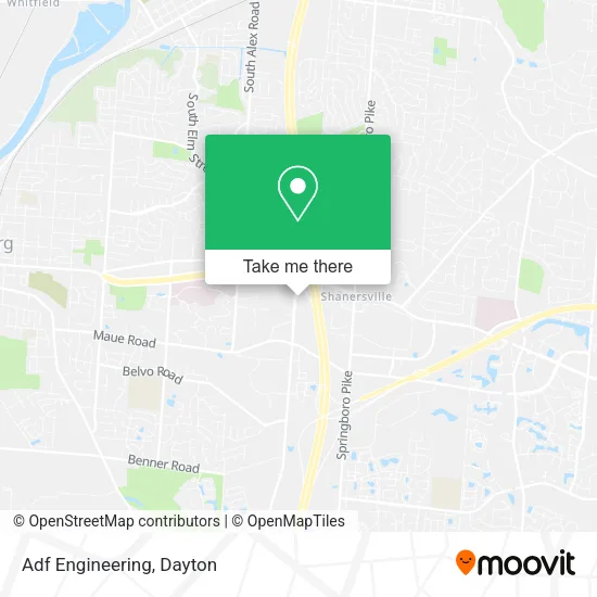Mapa de Adf Engineering