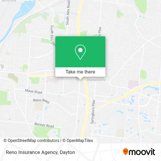 Reno Insurance Agency map