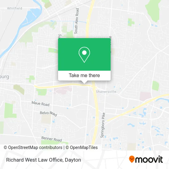 Richard West Law Office map
