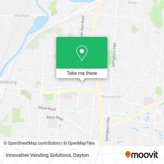 Innovative Vending Solutions map