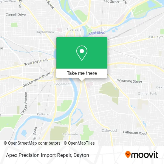 Apex Precision Import Repair map
