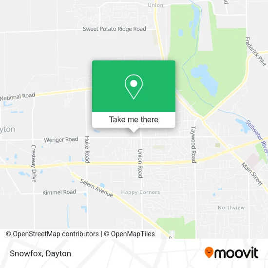 Snowfox map