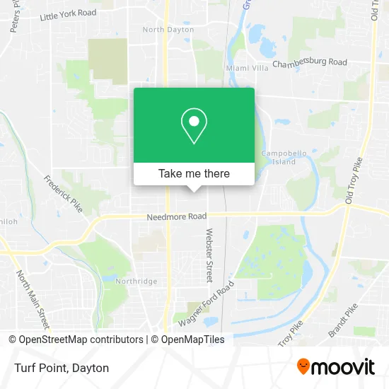Turf Point map