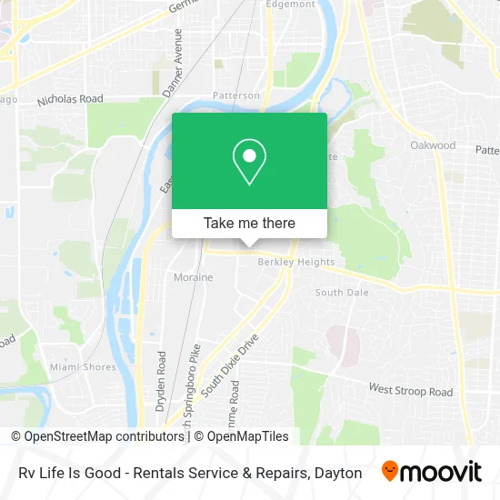 Rv Life Is Good - Rentals Service & Repairs map