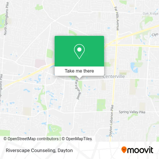 Riverscape Counseling map