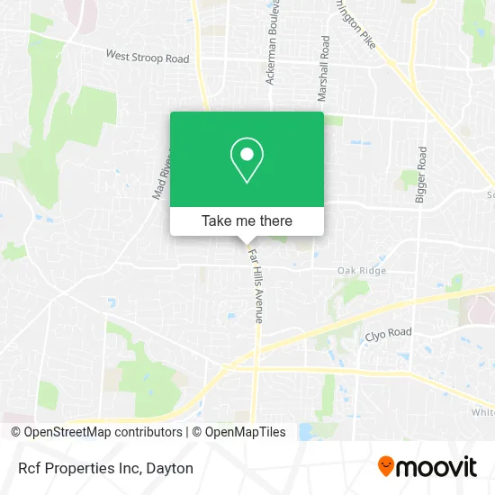 Rcf Properties Inc map