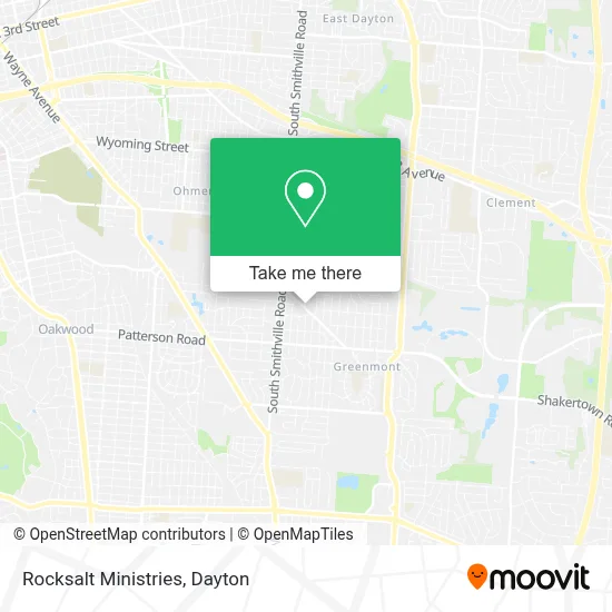Rocksalt Ministries map