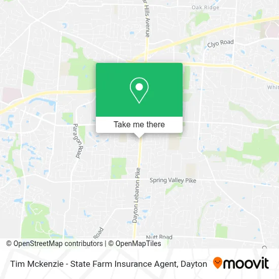 Tim Mckenzie - State Farm Insurance Agent map