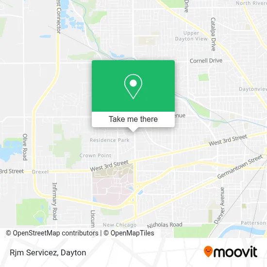 Rjm Servicez map