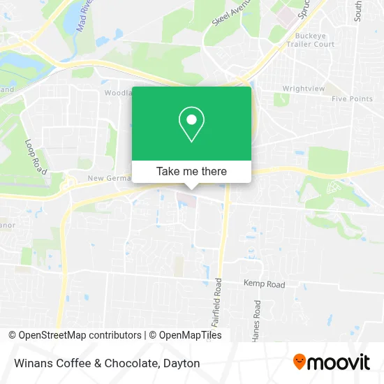 Winans Coffee & Chocolate map