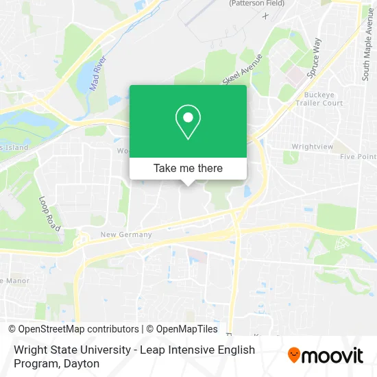 Wright State University - Leap Intensive English Program map