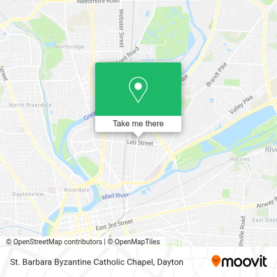 St. Barbara Byzantine Catholic Chapel map