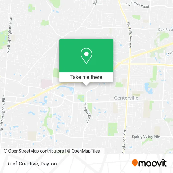 Ruef Creative map