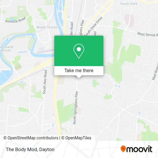 The Body Mod map