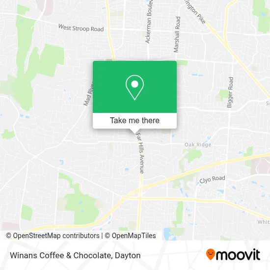 Winans Coffee & Chocolate map