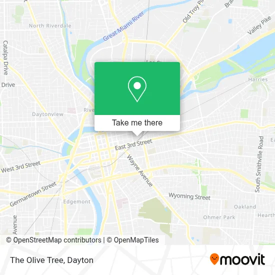 The Olive Tree map
