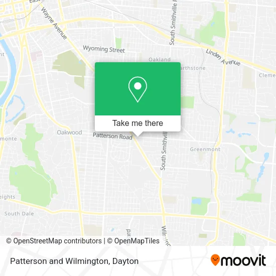Mapa de Patterson and Wilmington
