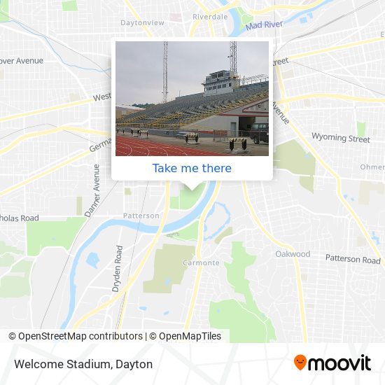 Welcome Stadium map