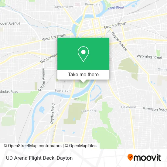 Mapa de UD Arena Flight Deck