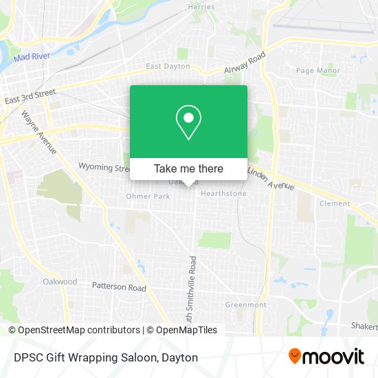 DPSC Gift Wrapping Saloon map