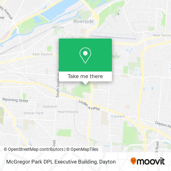 McGregor Park DPL Executive Building map
