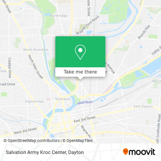 Mapa de Salvation Army Kroc Center