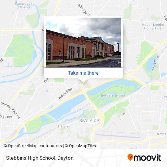 Mapa de Stebbins High School