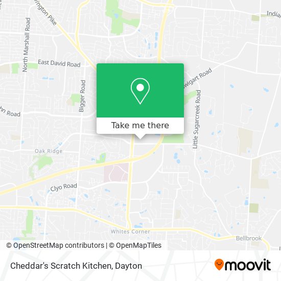 Mapa de Cheddar's Scratch Kitchen