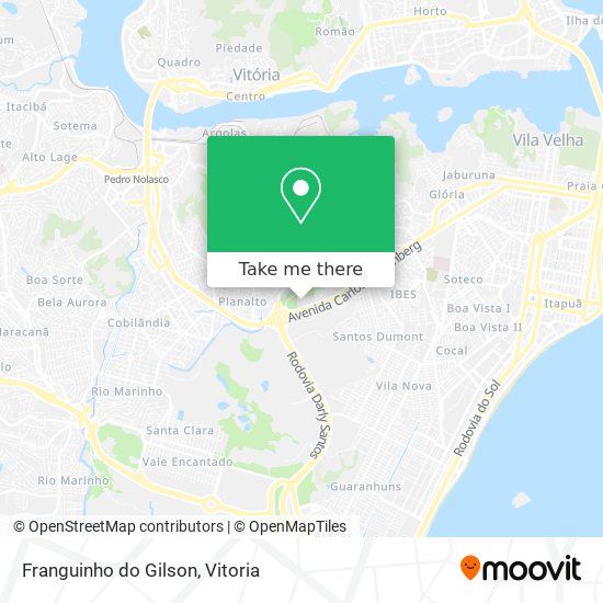 Franguinho do Gilson map