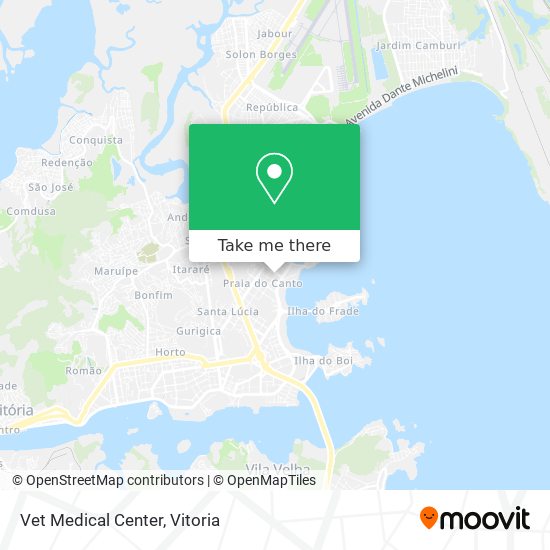 Vet Medical Center map