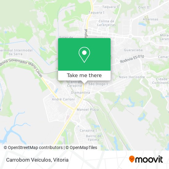 Carrobom Veículos map