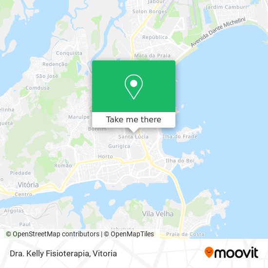 Dra. Kelly Fisioterapia map