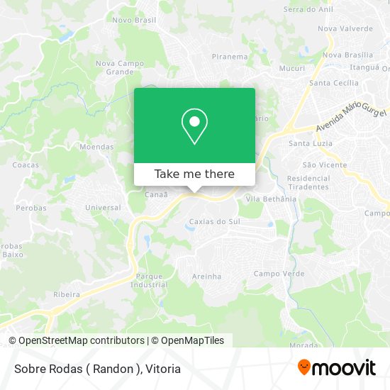 Sobre Rodas ( Randon ) map