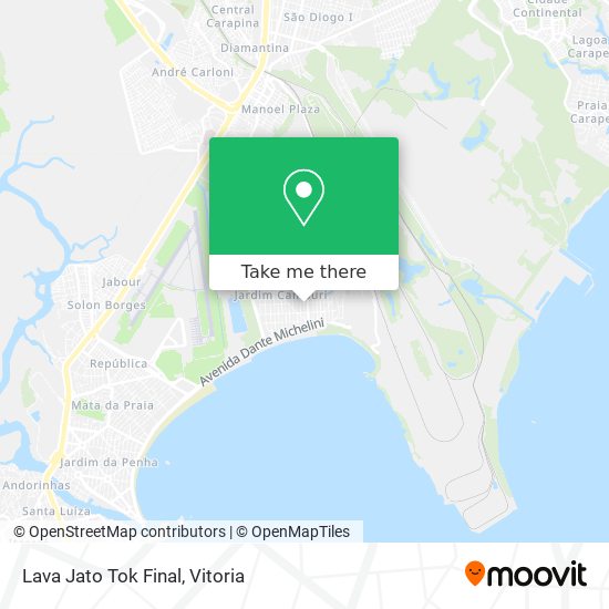 Lava Jato Tok Final map