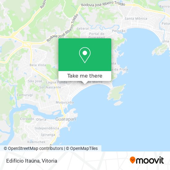 Edifício Itaúna map