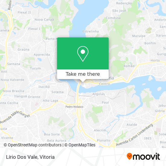 Lírio Dos Vale map