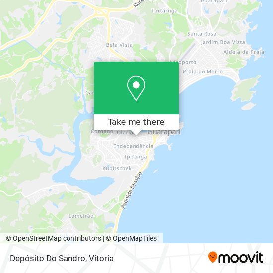 Depósito Do Sandro map