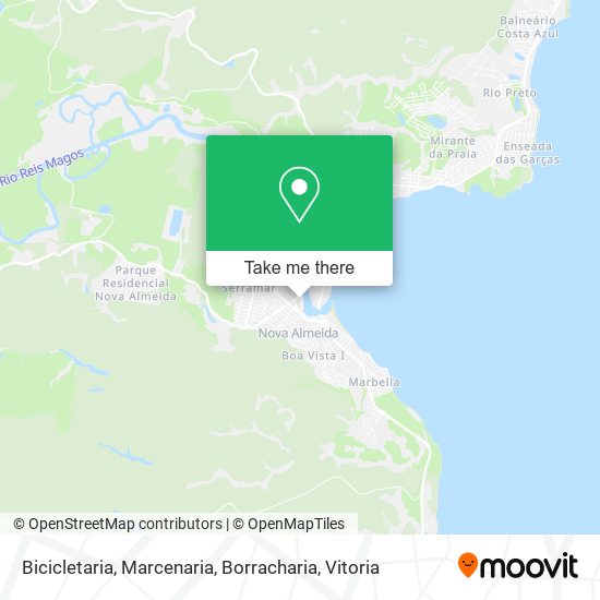 Bicicletaria, Marcenaria, Borracharia map