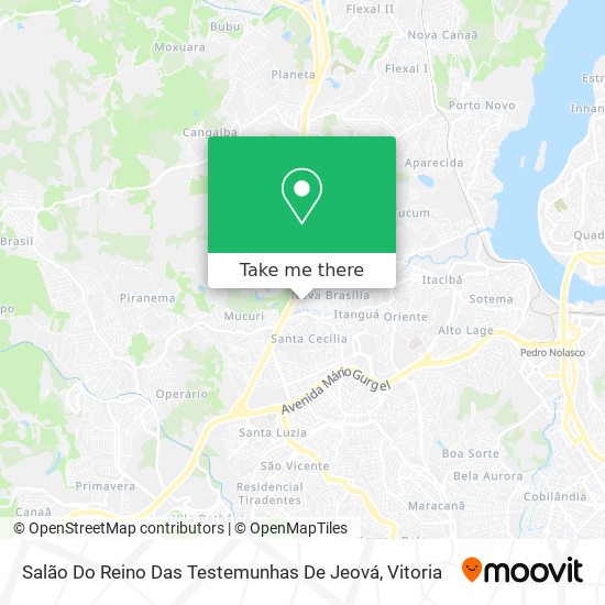 Salão Do Reino Das Testemunhas De Jeová map