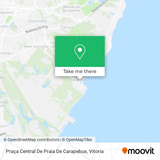 Praça Central De Praia De Carapebus map