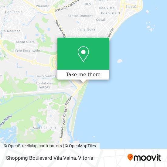 Shopping Boulevard Vila Velha map