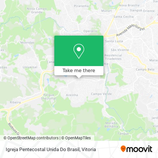 Igreja Pentecostal Unida Do Brasil map