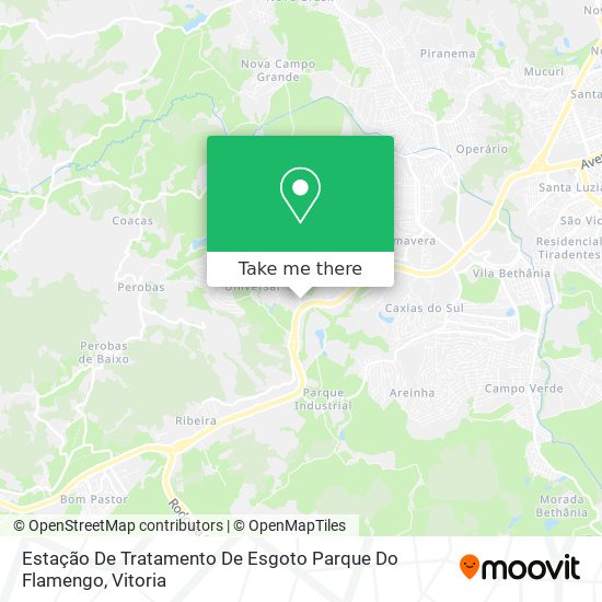 Estação De Tratamento De Esgoto Parque Do Flamengo map