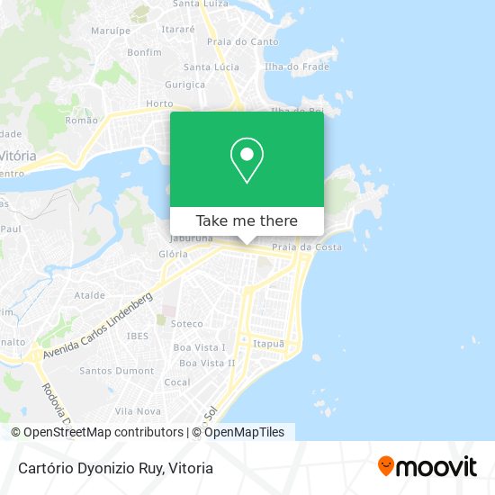 Cartório Dyonizio Ruy map