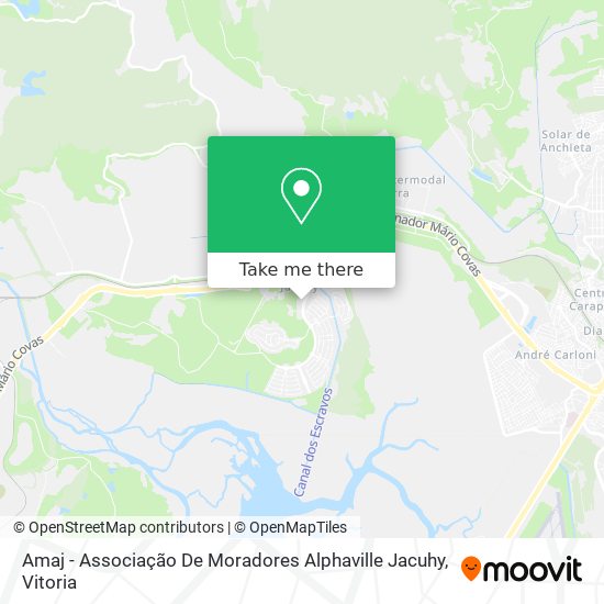 Mapa Amaj - Associação De Moradores Alphaville Jacuhy