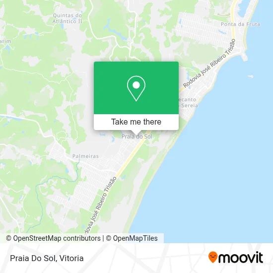 Praia Do Sol map