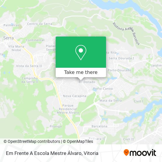 Em Frente A Escola Mestre Álvaro map