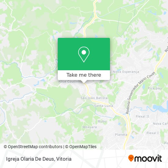Igreja Olaria De Deus map